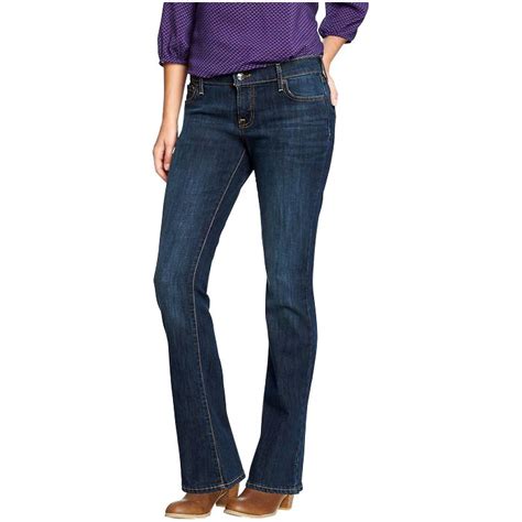 old navy womens bootcut jeans|old navy split hem jeans.